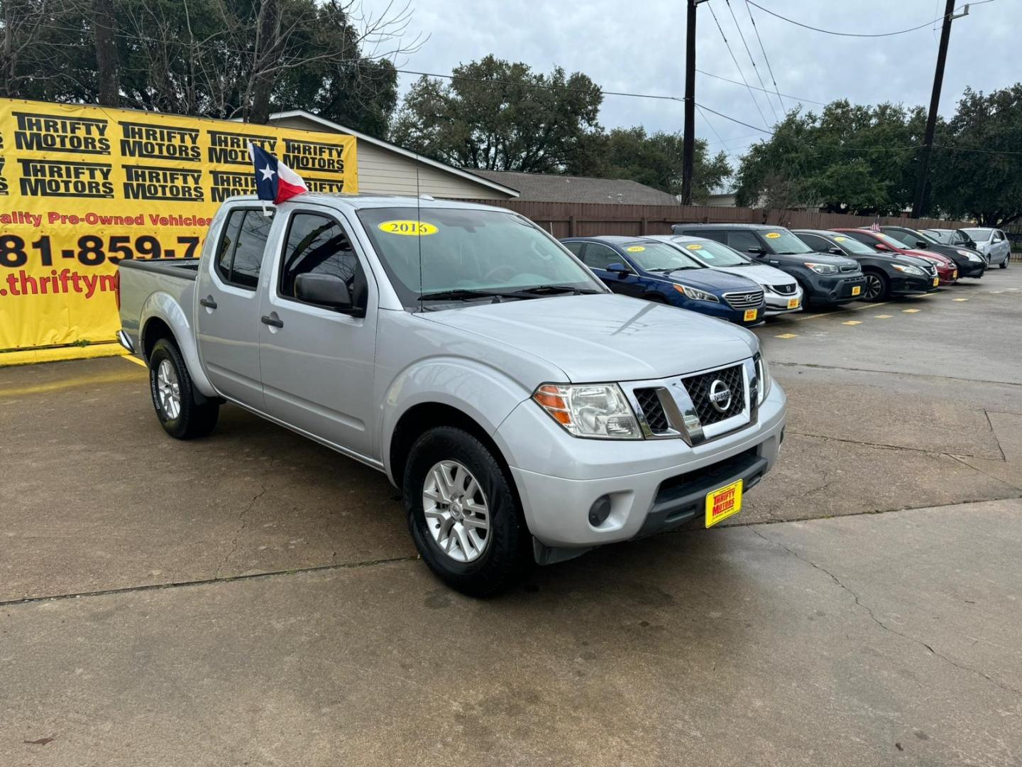 2015 Nissan Frontier (1N6AD0ER7FN) , located at 16710 Clay Rd., Houston, TX, 77084, (281) 859-7900, 29.834864, -95.656166 - Photo#0